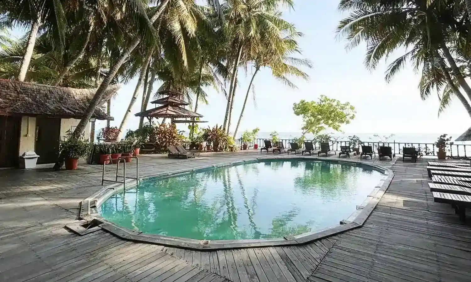 Sipadan-Mabul Resort, aerial view